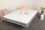 Desire Beds Hybrid Open Coil Spring & Memory Foam Mattress With Grey Border