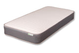 Grey Straight Line Memory Fibre Open Coil Spring Mattress
