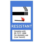 Desire Beds Grey Sprung 7 Core Layer Memory Foam Mattress