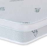 CBD Infused Fabric, Cotton Blend Spring Mattress - 9" Deep