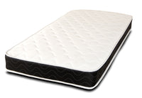 Black Quilted Memory Foam Sprung Hypoallergenic Mattress