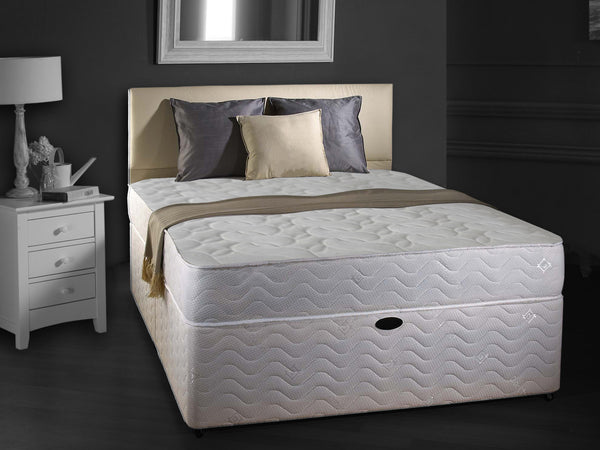 Franklin Quilted Sprung Standard Mattress + Memory Foam Mattress + Cool Blue Mattress + Dual Seasons Winter and Summer Mattress