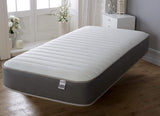 Grey Memory Fibre Foam Straight Line Sprung Mattress