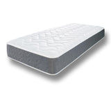 Grey Memory Foam Hybrid Sprung Open Coil Mattress