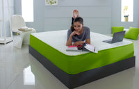 Lime Hybrid Memory Bonnell Open Coil Mattress