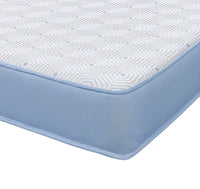 Seaqual Ocean Blue Memory Fibre Open Coil Sprung Mattress