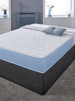 Seaqual Ocean Blue Memory Fibre Open Coil Sprung Mattress