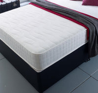 Flame Quilted Cool Touch Memory Fibre Open Coil Sprung Mattress