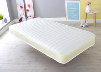 Desire Beds Kids Childrens 3 Colour Option Open Coil Sprung Mattress 9 Layer Construction 9 Inch Deep Spring & Memory Foam Mattress