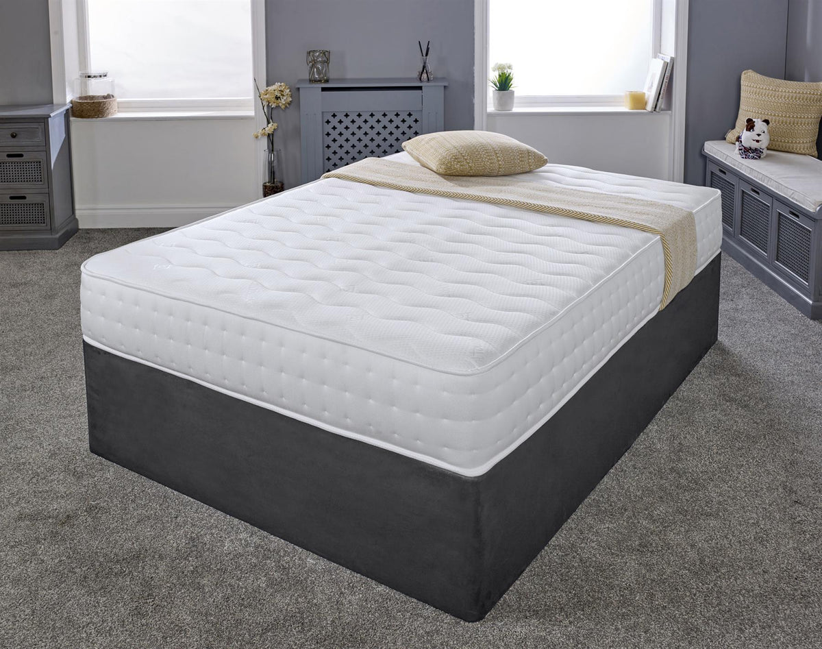 Elegance Memory Fibre Foam Open Coil Sprung Mattress Desire Beds
