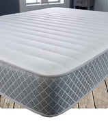 Memory Foam Hybrid Sprung Mattress with Cool Touch Sleep Surface Grey Border