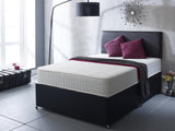 Flame Quilted Cool Touch Memory Fibre Open Coil Sprung Mattress