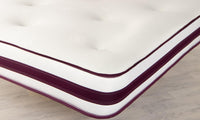 Desire Beds Open Coil Sprung Mattress 8 Layer Construction 9 Inch Deep Tufted Mattress With Memory Foam