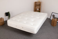 Cashmere 10 Layer Construction & 5 Comfort Zone Spring Support System Memory Foam Tufted Sprung Mattress
