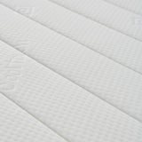 Grey Memory Fibre Foam Straight Line Sprung Mattress