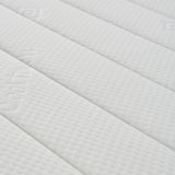Grey Memory Fibre Foam Straight Line Sprung Mattress