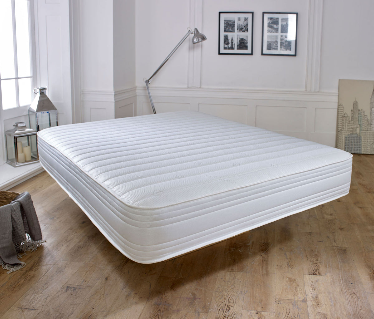 Extra Deep Straight Line Hybrid Memory Sprung Mattress – Desire Beds