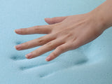 Andrea Tufted Standard Mattress, Memory Foam Mattress, Cool Blue Mattress + Dual Seasons Winter and Summer Mattress