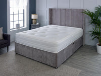Memory Foam Sprung Open Coil Tufted Cool Touch Mattress
