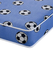 Luxury Budget Open Coil Spring 7 Inch Deep Blue Football Mattress