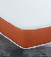 Children's Orange Open Coil Sprung Memory Fibre Foam Mattress