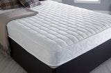 Desire Beds Micro Quilted Open Coil Sprung Memory Foam Brick Designed Mattress