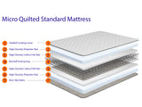 Orange Sub Quilted Standard Mattress + Memory Foam Mattress + Cool Blue Mattress + Dual Seasons Winter and Summer Mattress